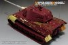 Voyager Model PE35874 WWII German King Tiger (Hensehel Turret) for MENG 1/35